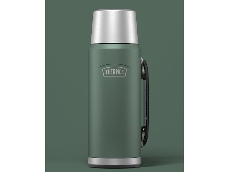Icon Handled Flask