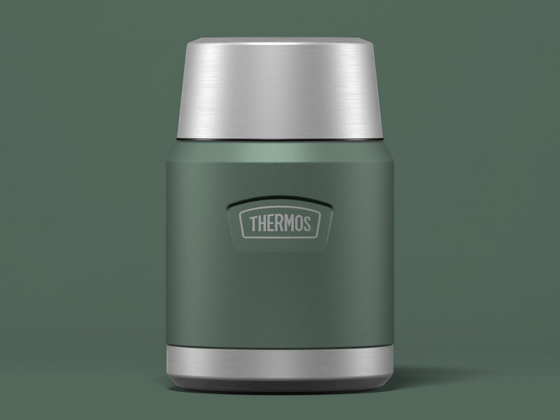 Icon Food Flask Rock Cap Green 470ml 230021