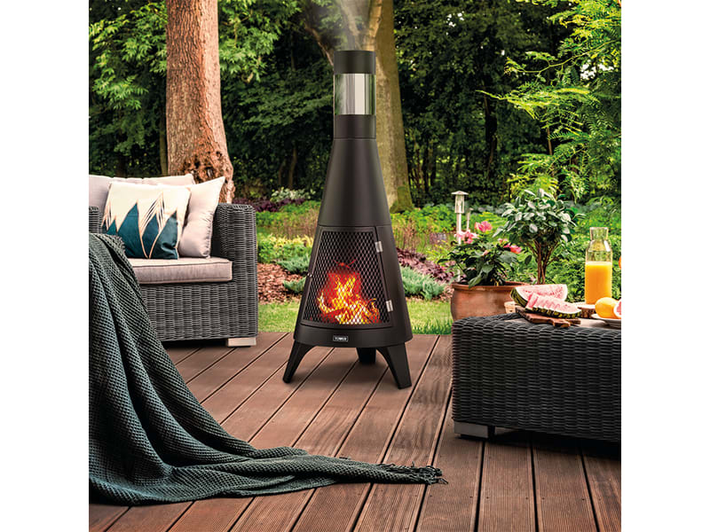 Stealth Fire Pit + Chimney Black T978508