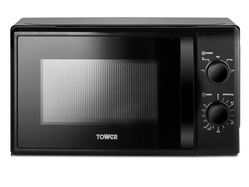 Manual Microwave 20L 700W Black T24034BLK