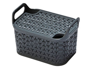 Urban Basket + Lid Charcoal