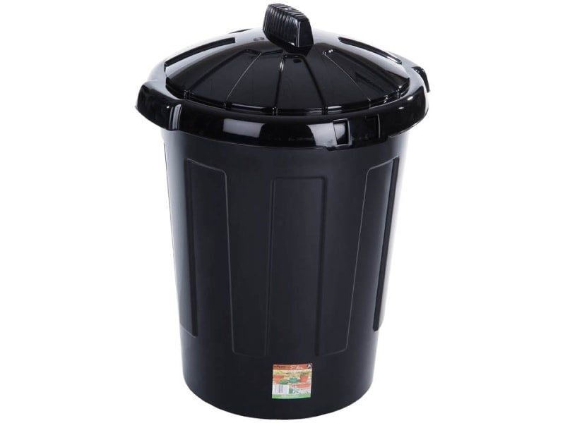 Dustbin Black 80L 11082