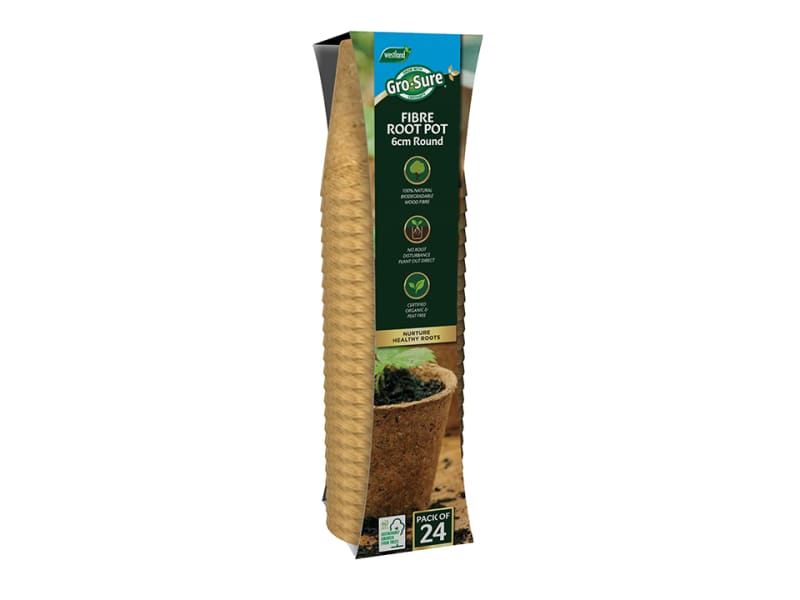Gro-Sure Fibre Pots Round