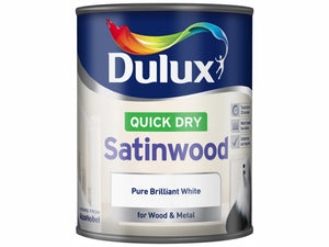 Quick Dry Satinwood Pure Brilliant White
