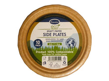 Load image into Gallery viewer, Eco Kraft Paper Plates x 10
