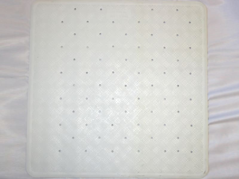 Rubber Shower Mat White 95058