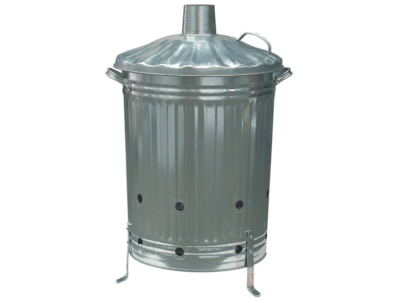 Galvanised Incinerator 80L