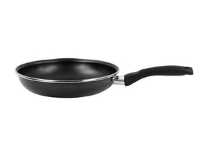 Non-Stick Frying Pan Enamel Steel Black