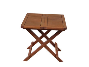 Mini Acacia Folding Side Table 110110