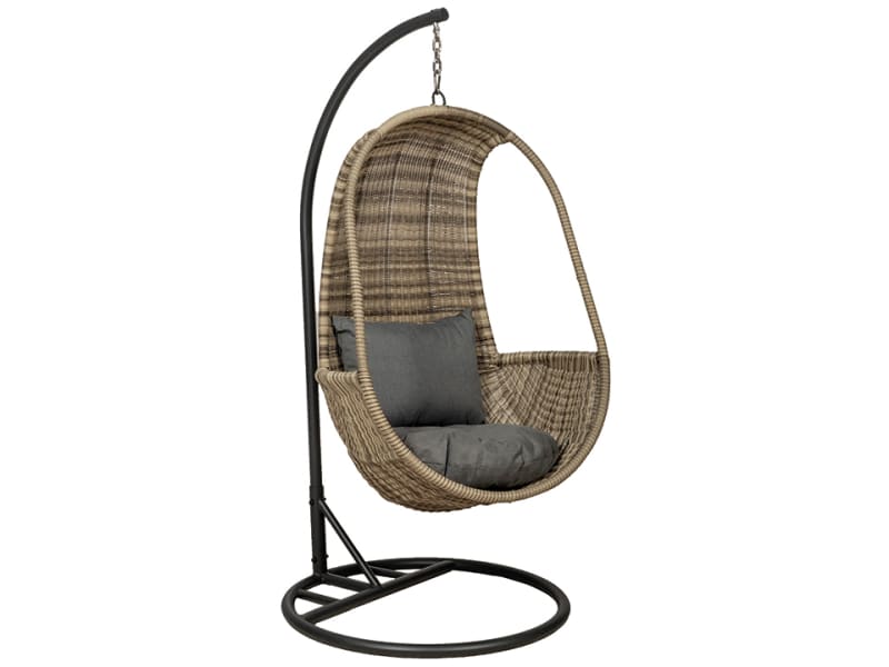 Wentworth Hanging Pod Chair + Cushions WENPOD-WS