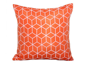Scatter Cushion Orange Geo SC-ORANGEGEOMETRIC