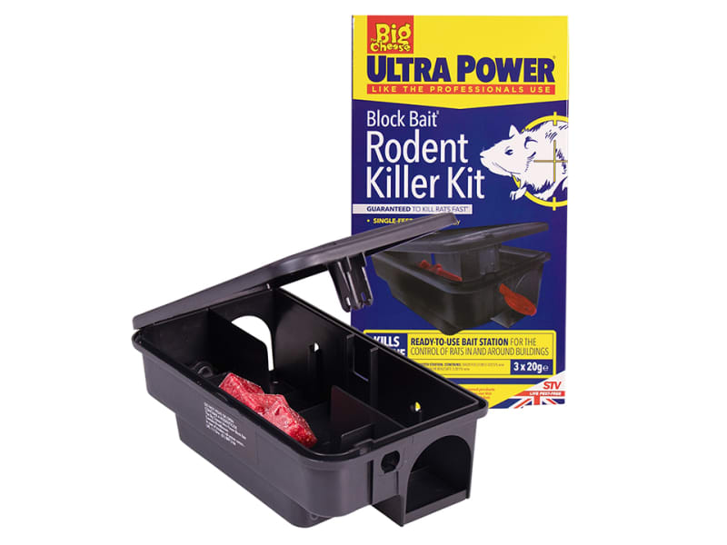 Ultra Power Block Bait Rat Killer Station STV566