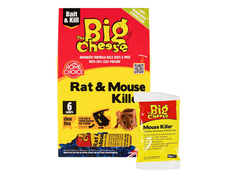 Mouse & Rat Killer Grain 6 x 25g STV244
