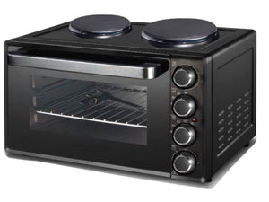 Mini Oven & Double Hot Plate 1.5kW 32L T14044