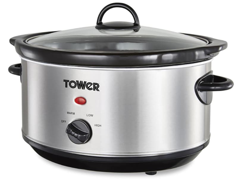 Slow Cooker Stainless Steel 3.5L T16039