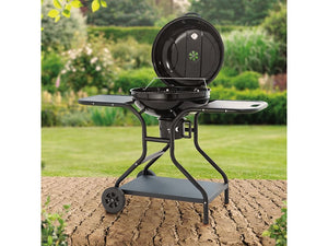 Charcoal BBQ Grill + Side Tables T978511